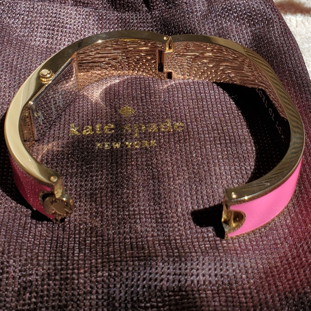 Kate Spade Hot Pink Carousel Bangle Watch - Picture 7 of 10